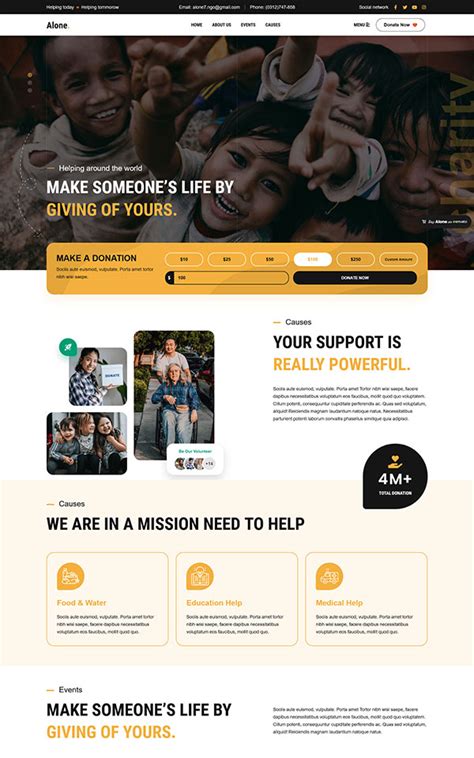 alone wordpress theme